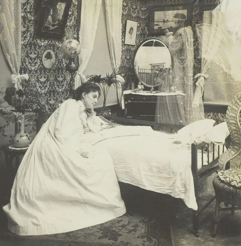 We’re nearer to the other shore since the baby died, 1899.