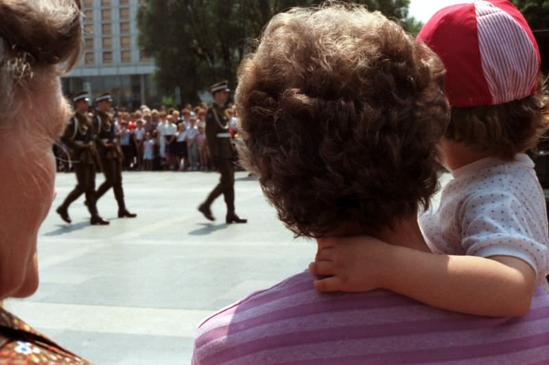 #27 Miltary parade, Warsaw, Poland, 1989