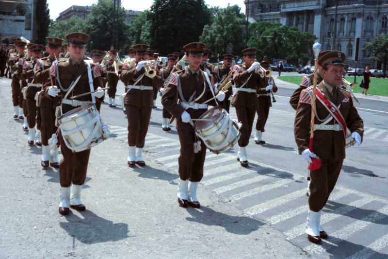 #28 Miltary parade, Warsaw, Poland, 1989