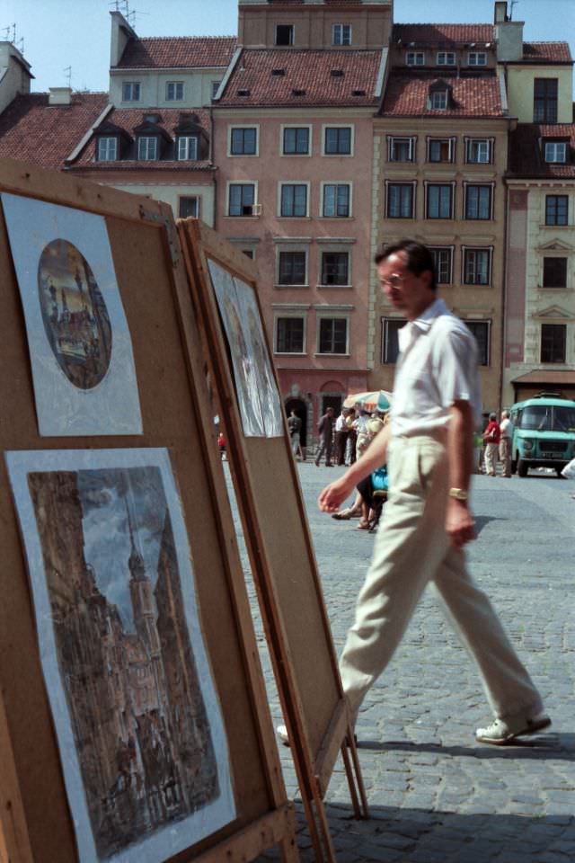 #32 Warsaw Old Town, Poland, 1989