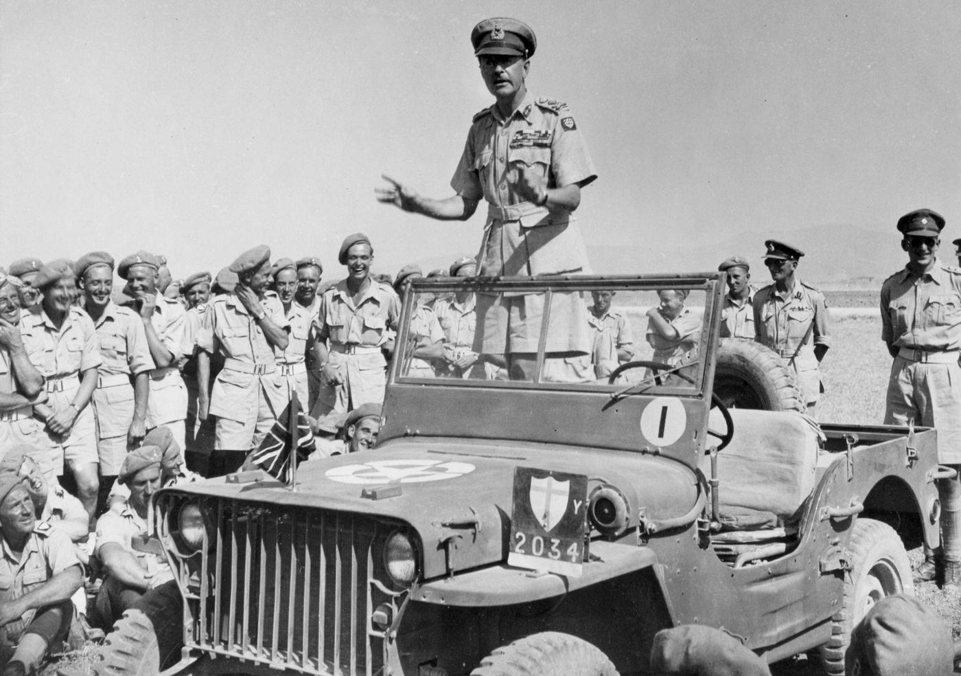 #18 General Harold Alexander, in Egypg, 1940s