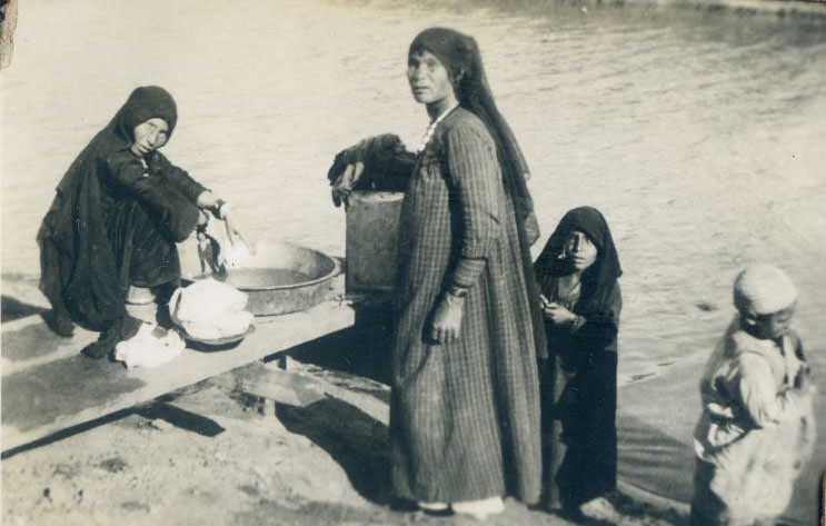 #65 Native women washing, Egypt