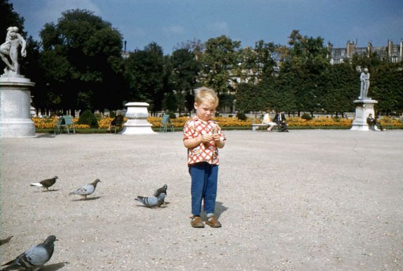 #25 Jardin des Tuileries, Paris, France, 1958