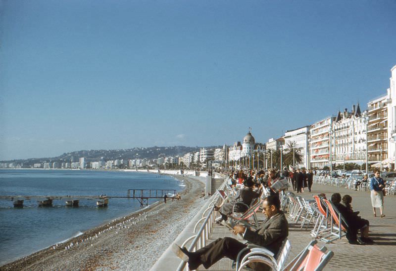 #33 Promenade Anglais, Nice, France, 1958