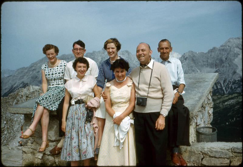 #37 Tour group, Austria, 1958