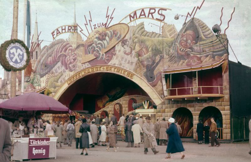 #53 Fahrt zum Mars!, Germany, 1950s