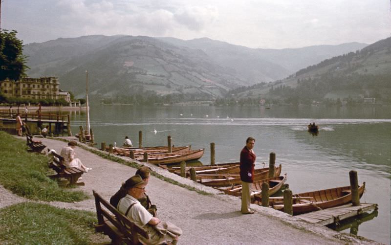 #91 Salzburg, Zell am See, Austria, 1950