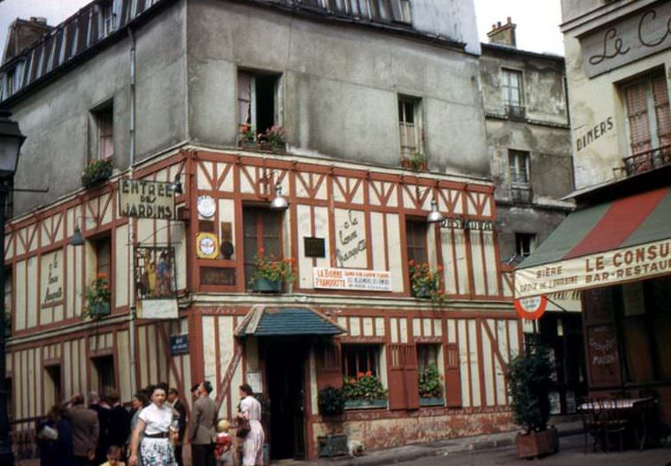 #11 La Bonne Franquette, Montmartre, Paris, France, 1950s