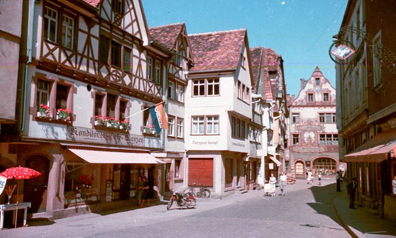 #124 Bavaria, Miltenberg, Germany, 1950
