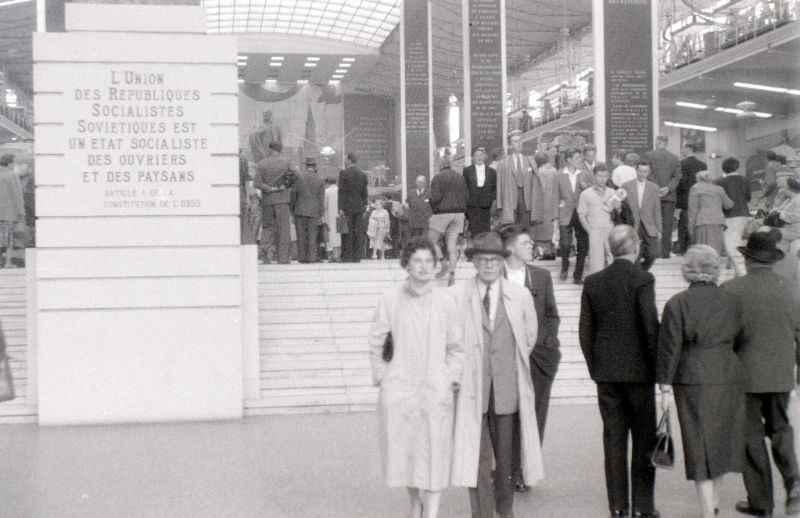 #27 Soviet Union pavilion, Expo 58 World Fair, Brussels, 1958
