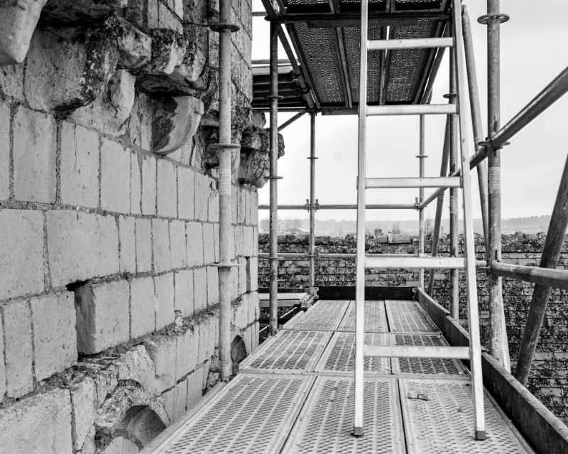 #28 Villandry construction, France, 1989