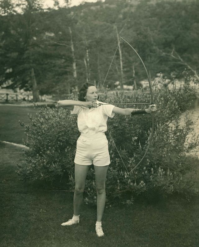 #2 Archer, Camp Waldemar, Texas, 1930s
