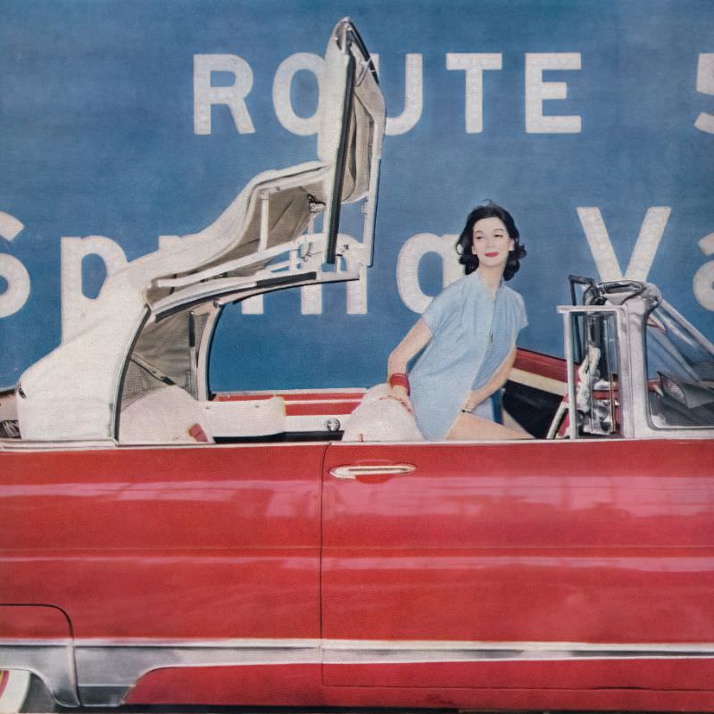 #6 Harper’s Bazaar editorial shot by Gleb Derujinsky, 1956