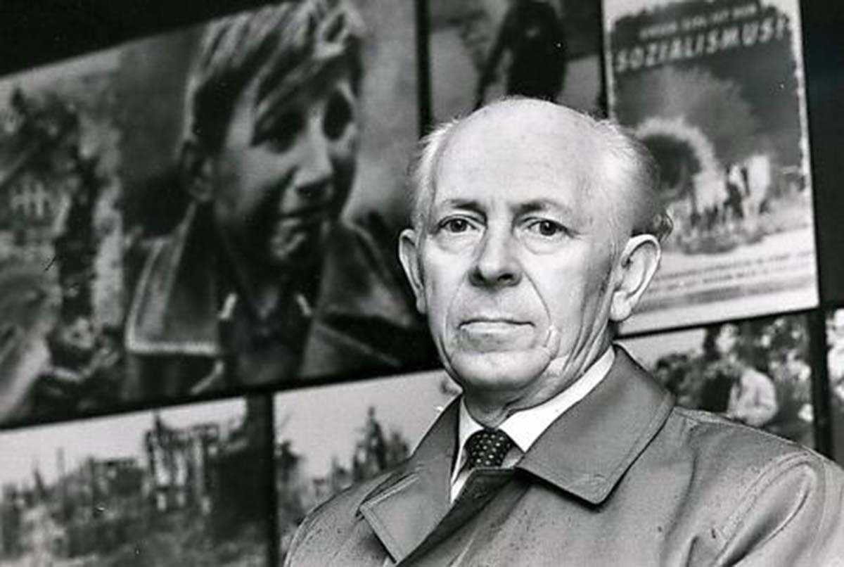 #8 As a son of a former Communist sympathizer, Hans-Georg himself joined the Communist party and went to live in Finsterwalde in East Germany after the war.