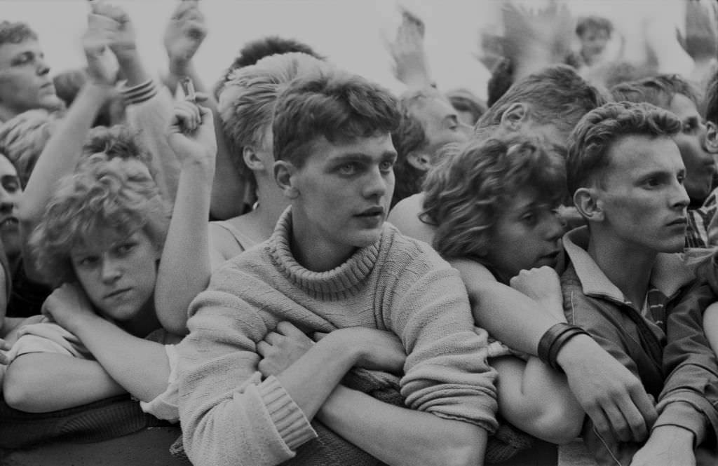 #10 Harald Hauswald, Concert of Big Country, Radrennbahn, 1988