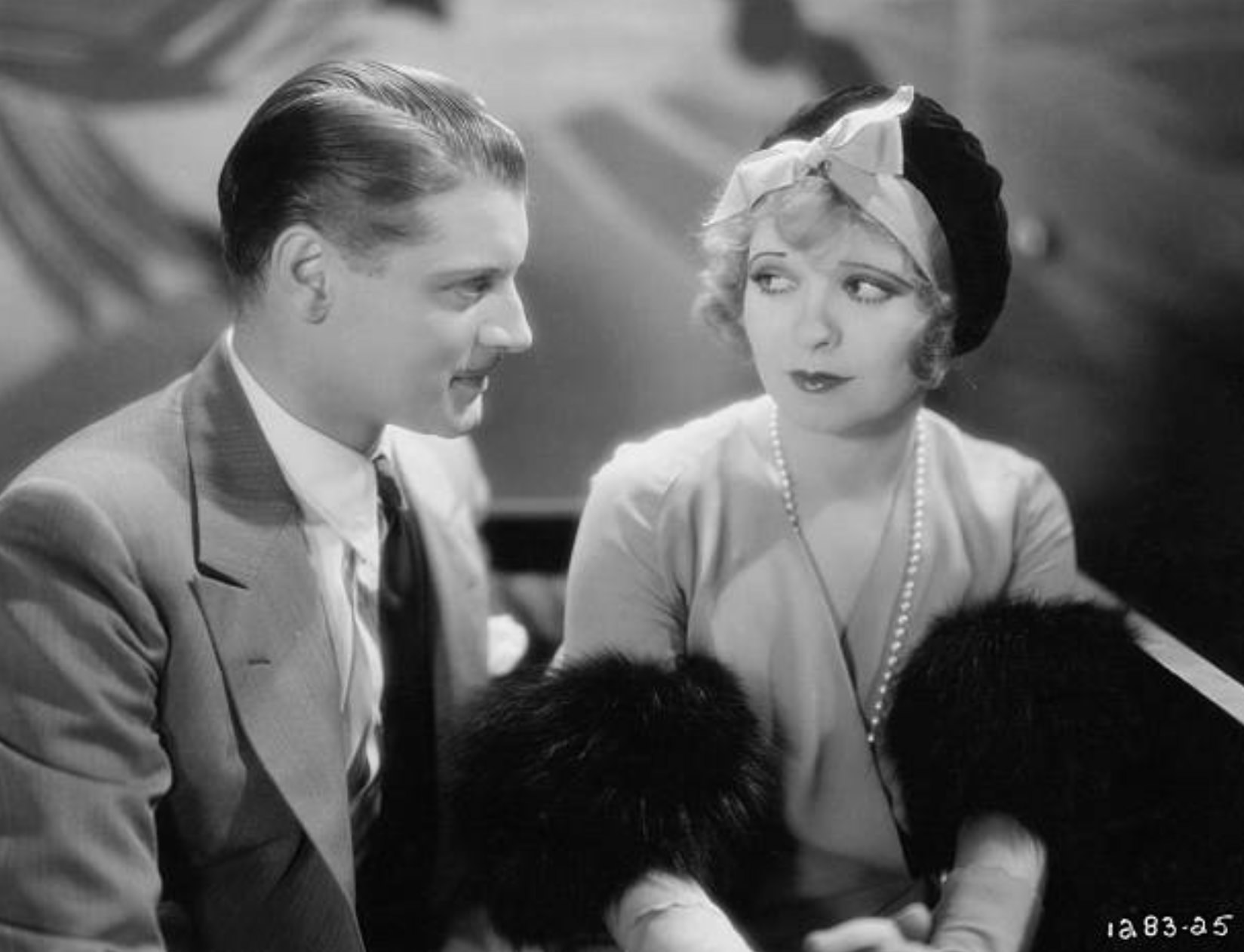 Clara Bow and Ralph Forbes in ‘Her Wedding Night’, 1930