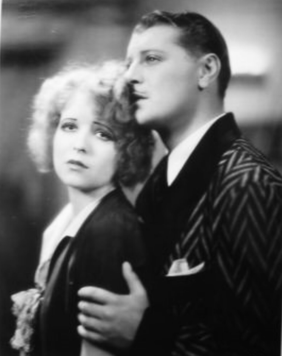 Clara Bow and Ralph Forbes in ‘Her Wedding Night’, 1930