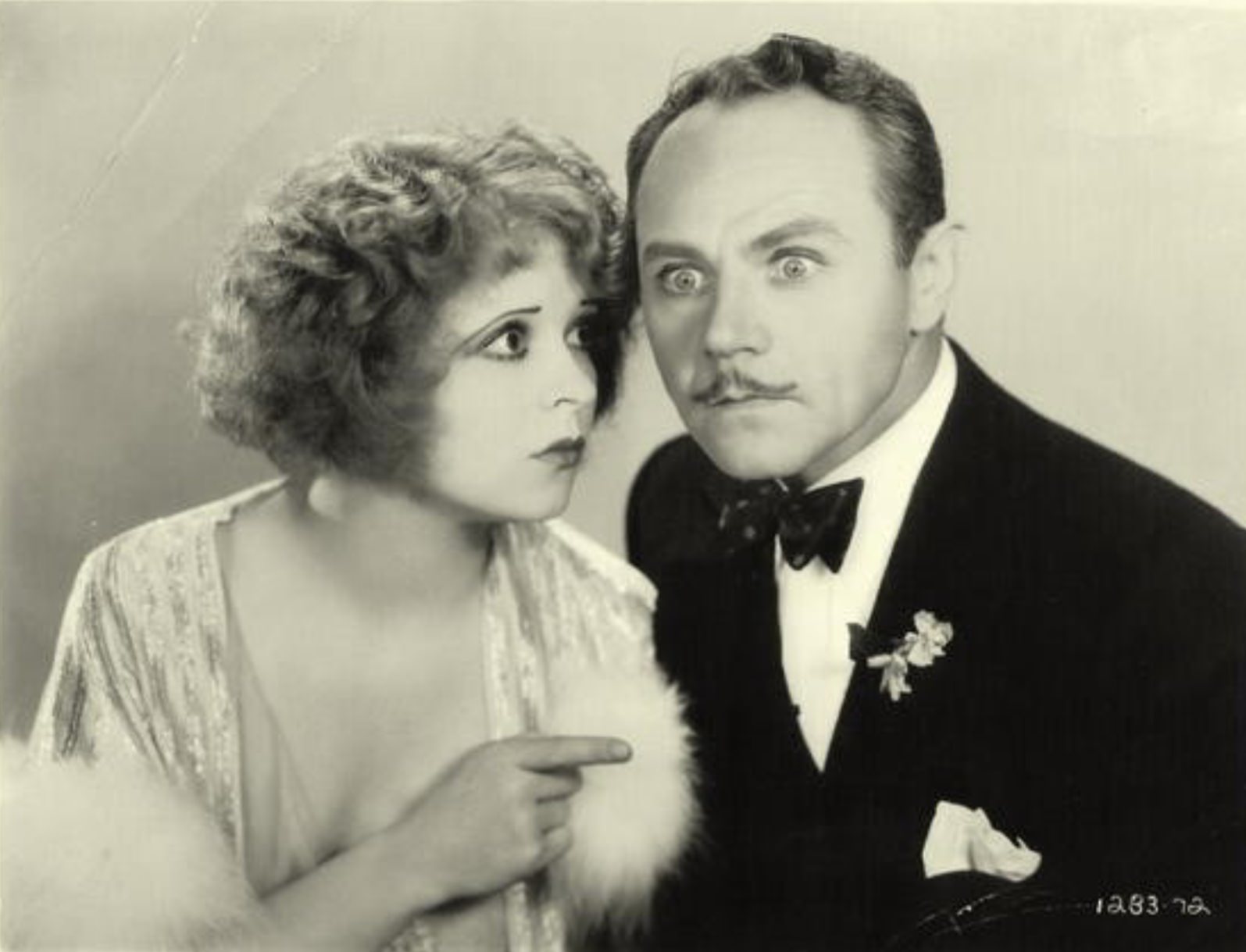 Clara Bow and Charles Ruggles in ‘Her Wedding Night’, 1930