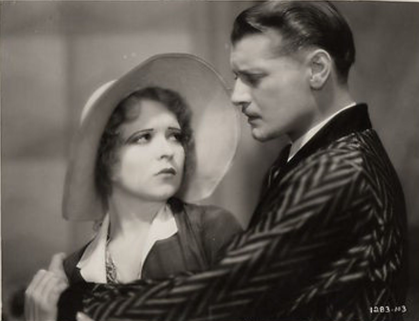 Clara Bow and Ralph Forbes in ‘Her Wedding Night’, 1930