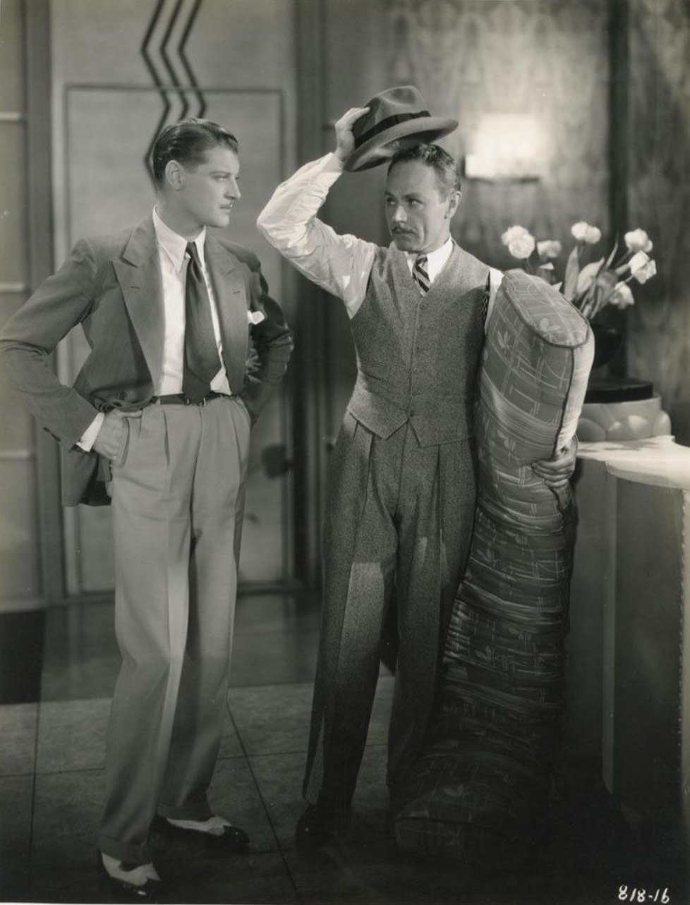 Ralph Forbes and Charles Ruggles in ‘Her Wedding Night’, 1930