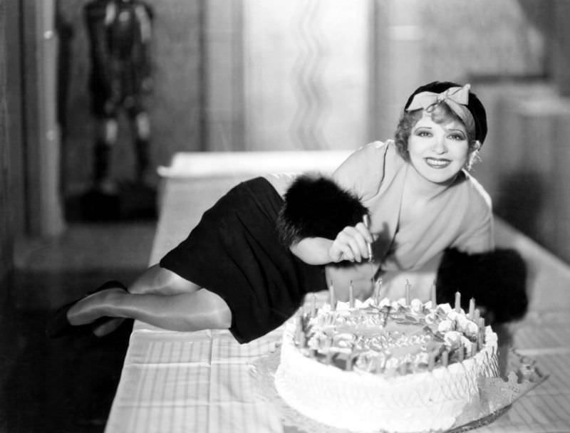 Stunning Photos of Clara Bow and other Stars from the movie &;Her Wedding Night (1930)&; Movies &; TV