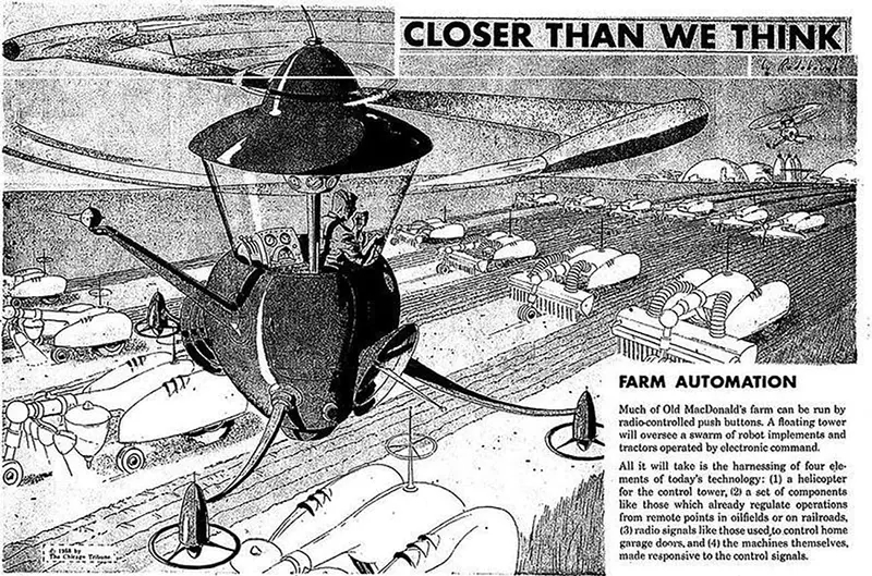 #106 Farming in the 21st century, 1958.