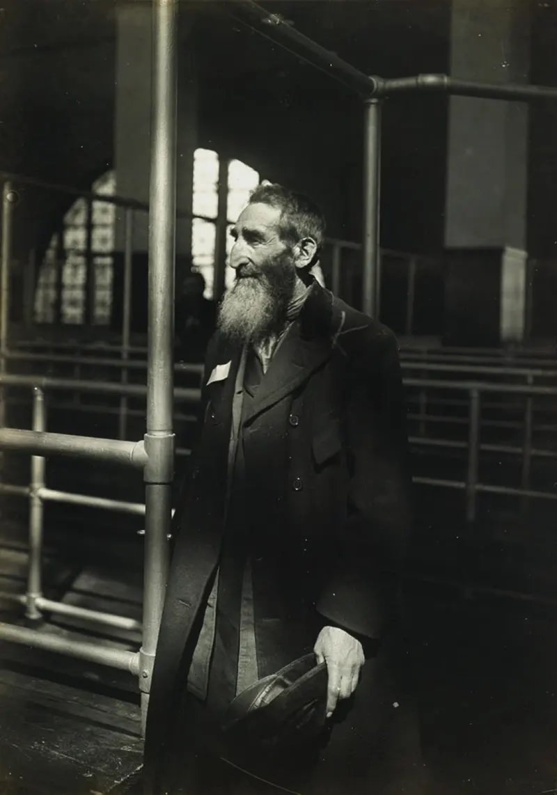#10 Jew from Russia at Ellis Island, 1905.