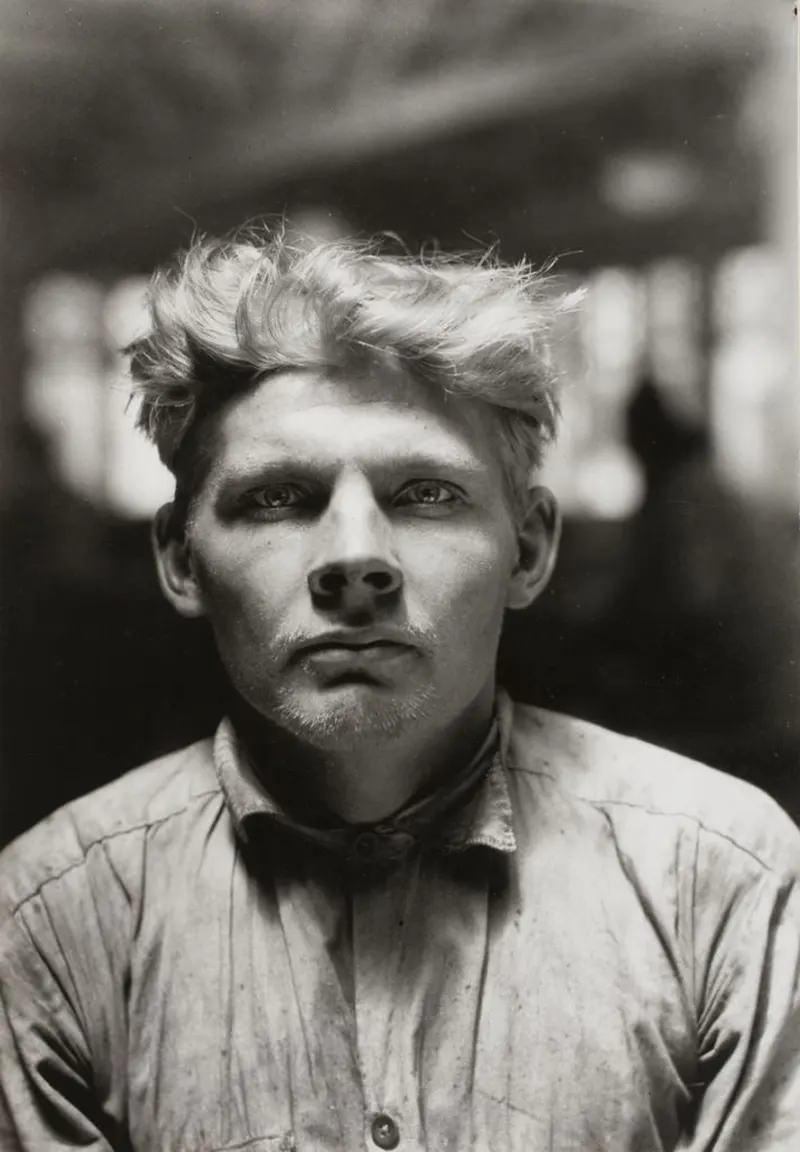 #9 Finnish Stowaway at Ellis Island, 1926.