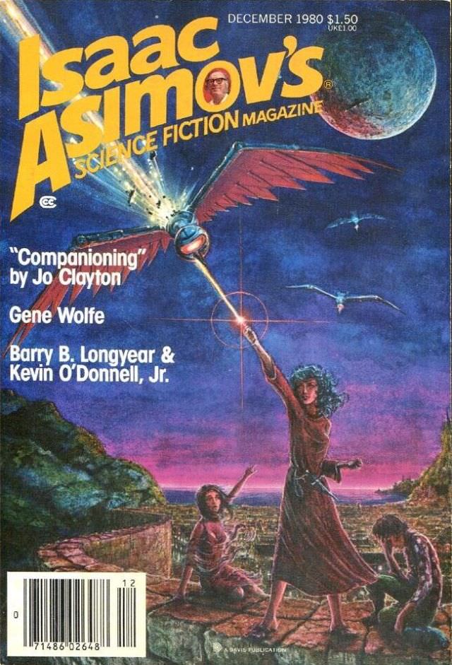 #2 Asimov’s Science Fiction cover, December 1980