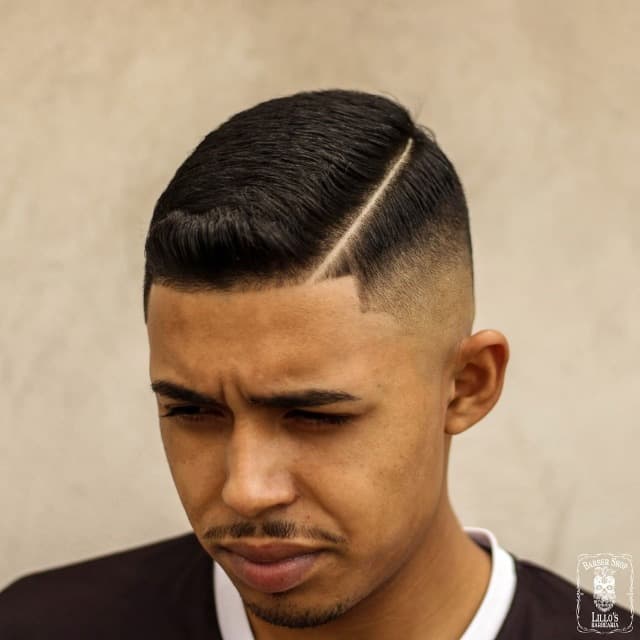#15 Ivy League Haircut with Side Part