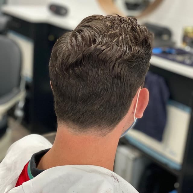 #18 Medium Length Ivy League Haircut
