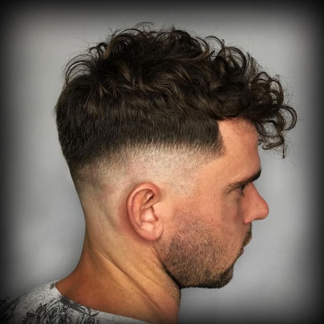 #19 Curly Ivy League Hairstyle & Scruff