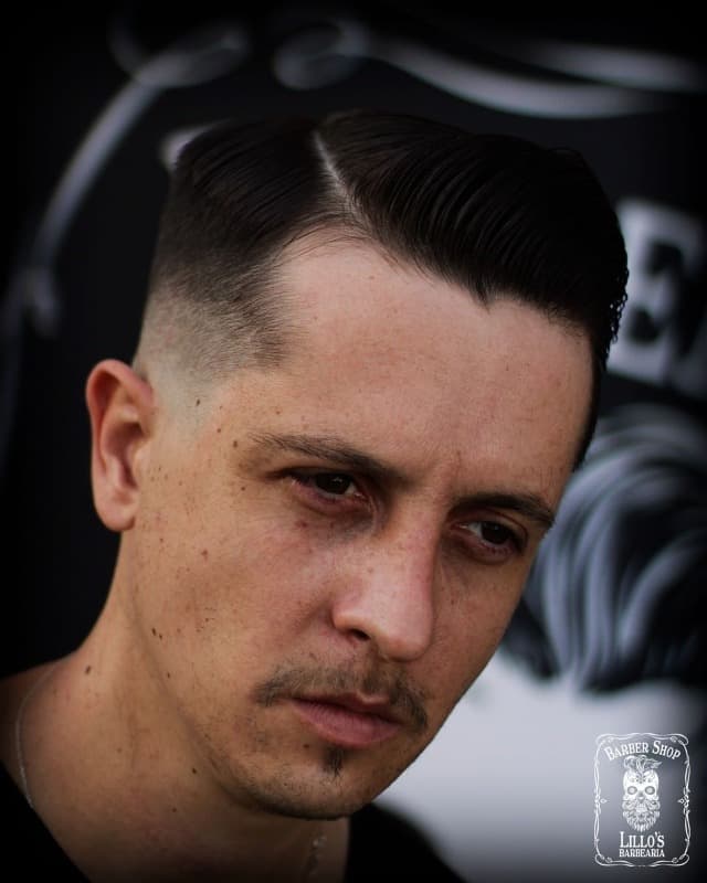 #2 Tapered Ivy League haircut