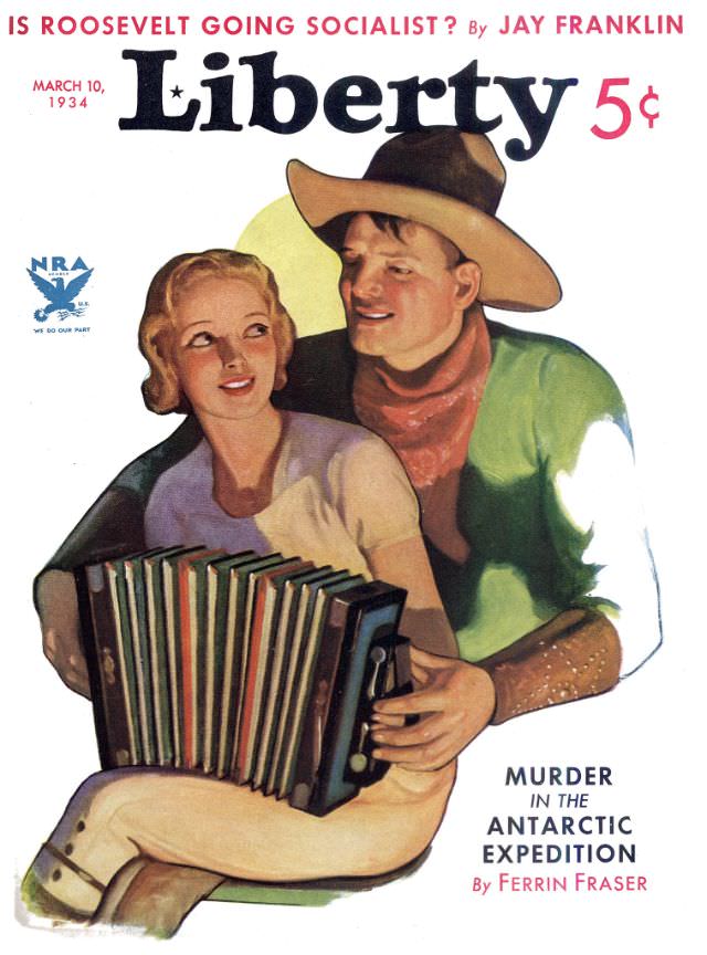 #10 Liberty cover, March 10, 1934