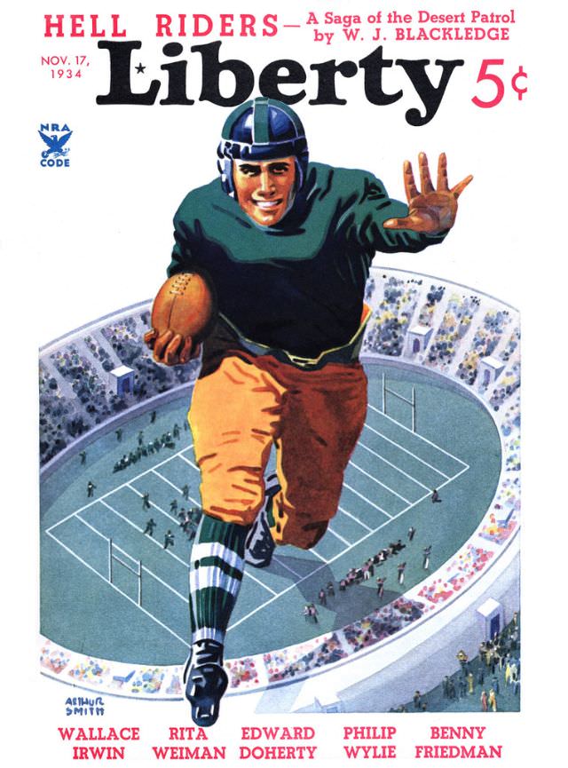 #11 Liberty cover, November 17, 1934