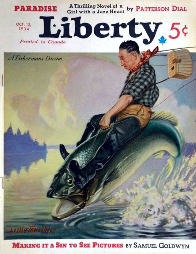 #12 Liberty cover, October 13, 1934