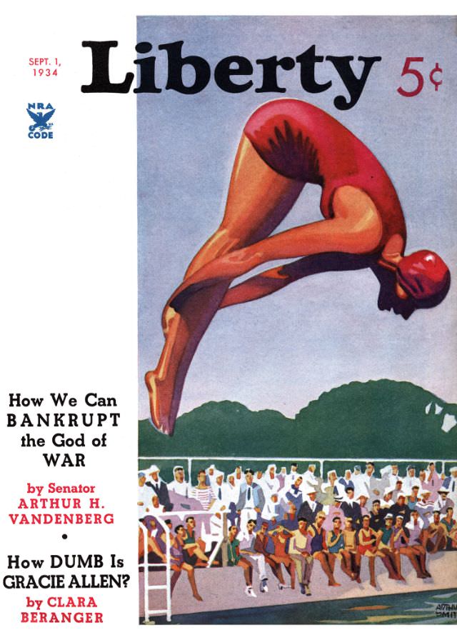 #14 Liberty cover, September 1, 1934