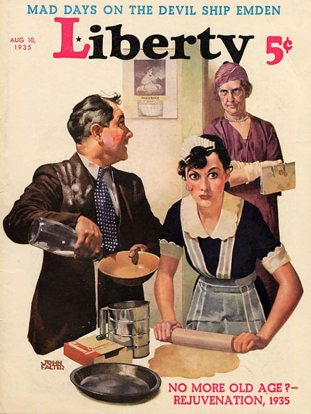 #16 Liberty cover, August 10, 1935