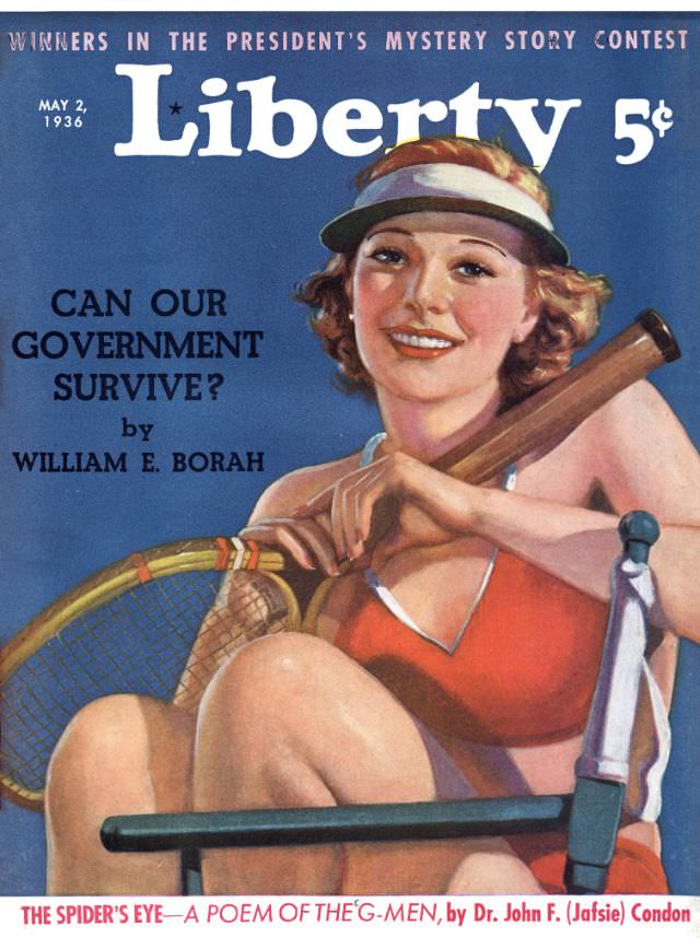 #22 Liberty cover, May 2, 1936