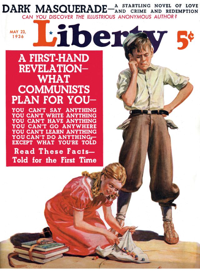 #25 Liberty cover, May 23, 1936