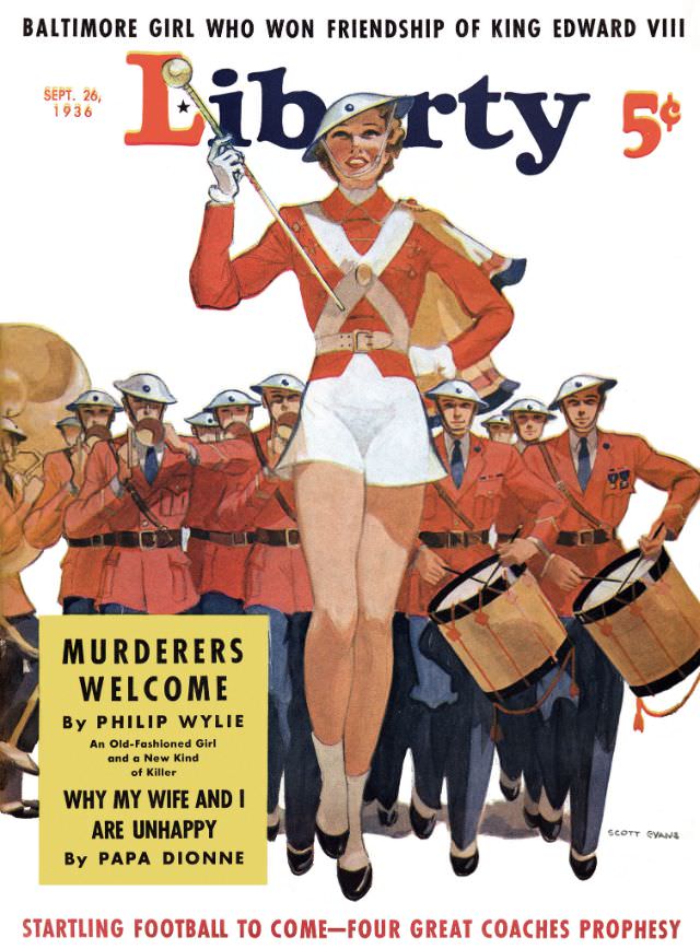 #28 Liberty cover, September 26, 1936
