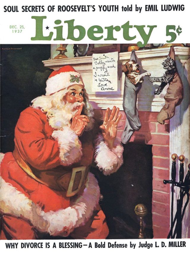 #29 Liberty cover, December 25, 1937