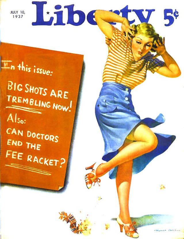 #30 Liberty cover, July 10, 1937