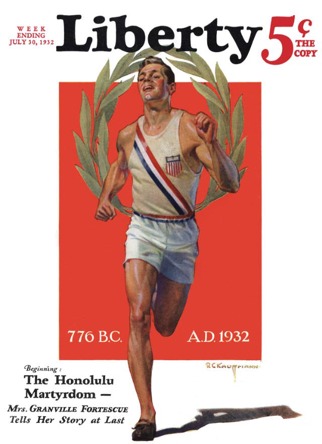#4 Liberty cover, July 30, 1932