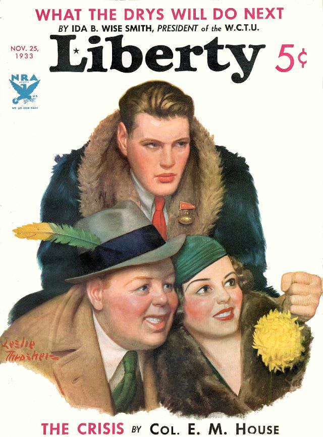 #7 Liberty cover, November 25, 1933