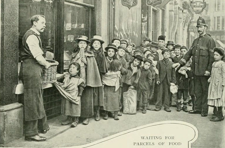 #1 Waiting for Parcels of Food (Cheapside).