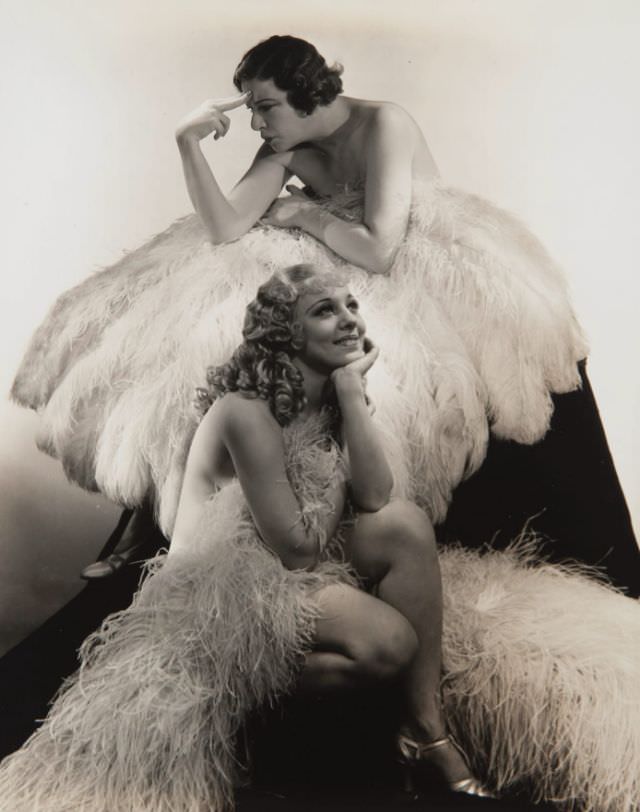#15 Fanny Brice and Sally Rand, 1934.