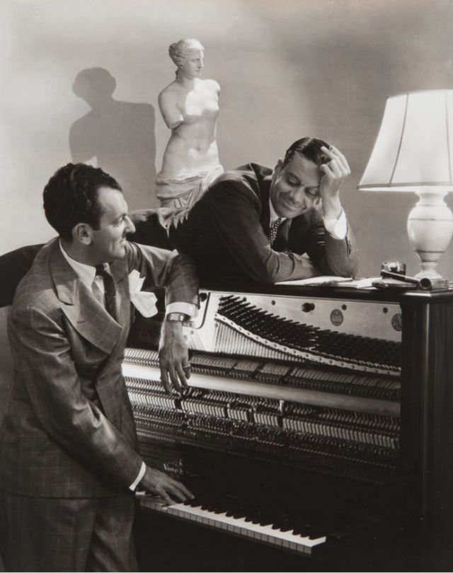 #19 Moss Hart and Cole Porter, 1935.