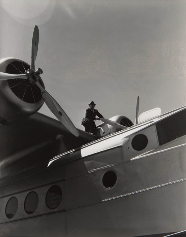 #27 Igor Sikorsky and the Pan-American Clipper, 1935.
