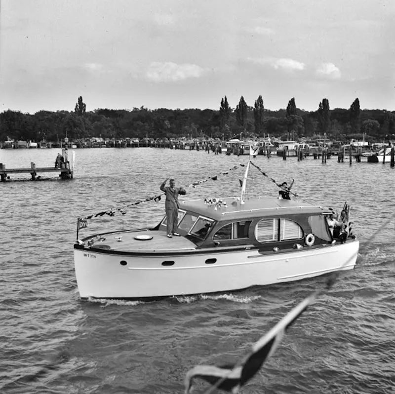 #4 Small cabin cruiser, summer 1940.